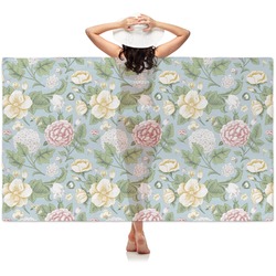 Vintage Floral Sheer Sarong