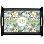 Vintage Floral Wooden Tray (Personalized)