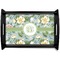 Vintage Floral Serving Tray Black Small - Main