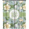 Vintage Floral Shower Curtain 70x90