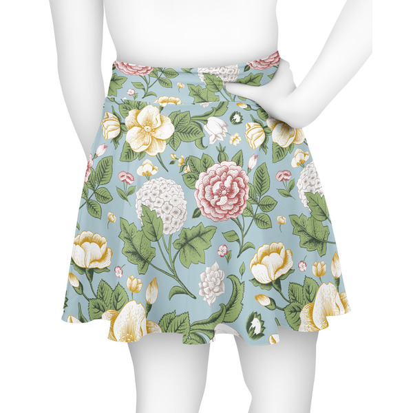 Vintage Floral Skater Skirt - Back