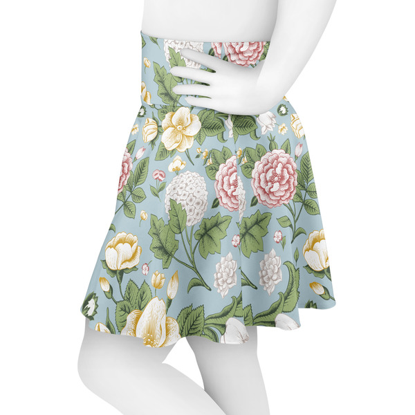 Vintage Floral Skater Skirt - Side