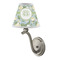 Vintage Floral Small Chandelier Lamp - LIFESTYLE (on wall lamp)