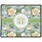 Vintage Floral Large Gaming Mouse Pad - 12.5" x 10" (Personalized)
