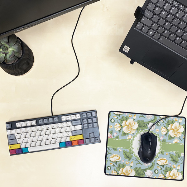 Vintage Floral Small Gaming Mats - LIFESTYLE