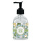 Vintage Floral Glass Soap & Lotion Bottle - Single Bottle (Personalized)