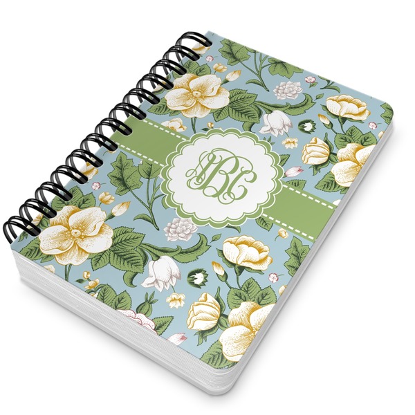 Vintage Floral Spiral Journal 5 x 7 - Main