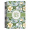 Vintage Floral Spiral Notebook - 7x10 w/ Monogram