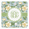 Vintage Floral Square Decal - XLarge (Personalized)