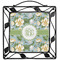 Vintage Floral Square Trivet - w/tile