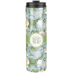 Vintage Floral Stainless Steel Skinny Tumbler - 20 oz (Personalized)