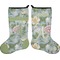 Vintage Floral Holiday Stocking - Double-Sided - Neoprene (Personalized)
