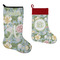 Vintage Floral Stockings - Side by Side compare