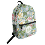 Vintage Floral Student Backpack (Personalized)
