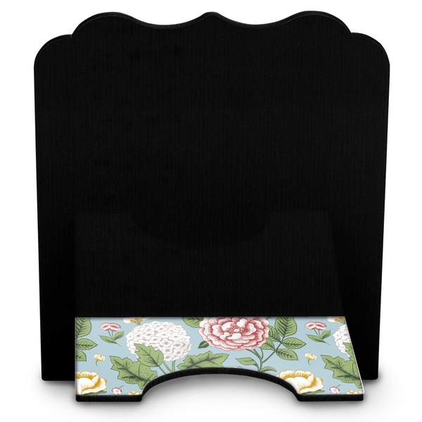 Vintage Floral Stylized Tablet Stand - Back