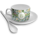 Vintage Floral Tea Cup (Personalized)