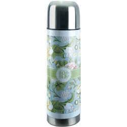 Vintage Floral Stainless Steel Thermos (Personalized)
