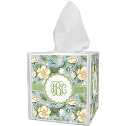 Vintage Floral Tissue Box Cover (Personalized)