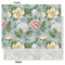 Vintage Floral Tissue Paper - Heavyweight - Large - Front & Back