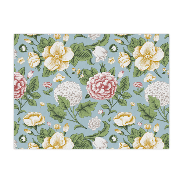 Custom Vintage Floral Large Tissue Papers Sheets - Heavyweight