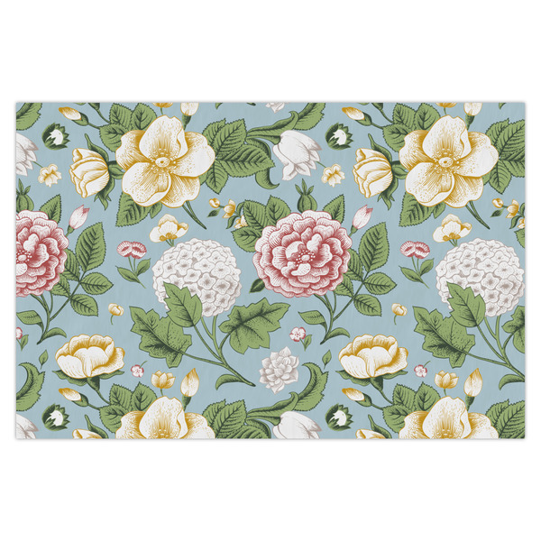 Custom Vintage Floral X-Large Tissue Papers Sheets - Heavyweight