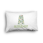 Vintage Floral Pillow Case - Toddler - Graphic (Personalized)
