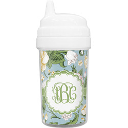 Vintage Floral Toddler Sippy Cup (Personalized)