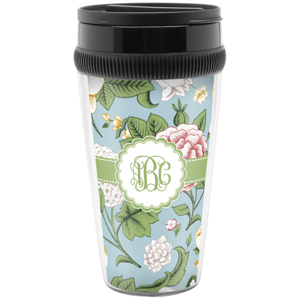 Vintage Floral Travel Mug (Personalized)