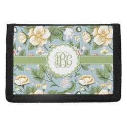 Vintage Floral Trifold Wallet (Personalized)