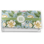 Vintage Floral Vinyl Checkbook Cover (Personalized)