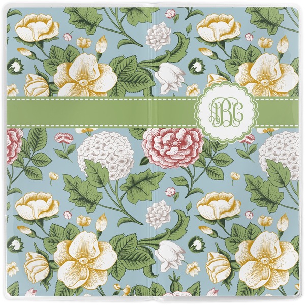 Vintage Floral Vinyl Document Wallet - Apvl