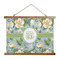 Vintage Floral Wall Hanging Tapestry - Wide (Personalized)