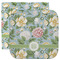 Vintage Floral Washcloth / Face Towels