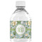 Vintage Floral Water Bottle Labels - Custom Sized (Personalized)