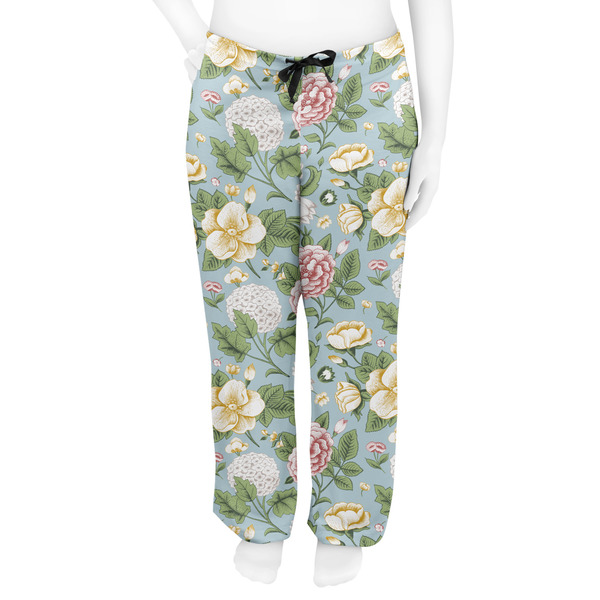 Vintage Floral Women's Pj on model - Front