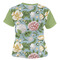 Vintage Floral Women's T-shirt Back