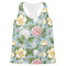 Vintage Floral Womens Racerback Tank Top - 2X Large