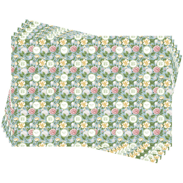 Vintage Floral Wrapping Paper - 5 Sheets Approval