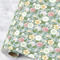 Vintage Floral Wrapping Paper Roll - Large - Main
