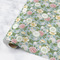 Vintage Floral Wrapping Paper Roll - Matte - Medium - Main