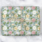 Vintage Floral Wrapping Paper Roll - Matte - Wrapped Box