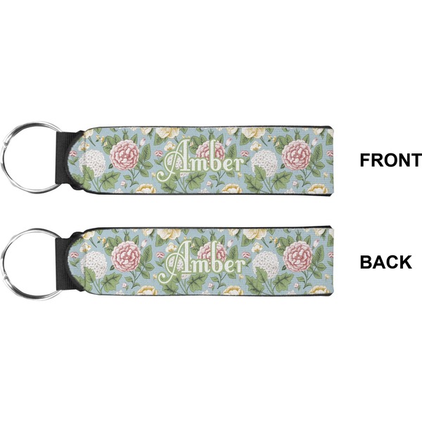 Vintage Floral Wristlet (Front + Back)