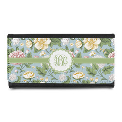 Vintage Floral Leatherette Ladies Wallet (Personalized)