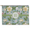 Vintage Floral Zipper Pouch - Large - 12.5"x8.5" (Personalized)