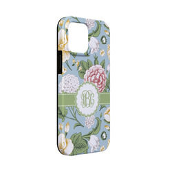 Vintage Floral iPhone Case - Rubber Lined - iPhone 13 Mini (Personalized)