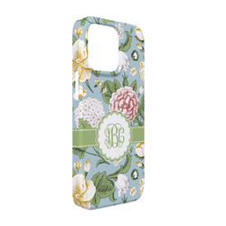 Vintage Floral iPhone Case - Plastic - iPhone 13 Pro (Personalized)