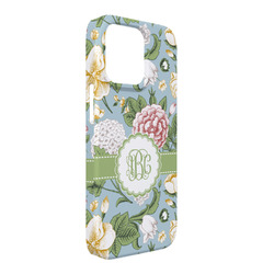 Vintage Floral iPhone Case - Plastic - iPhone 13 Pro Max (Personalized)