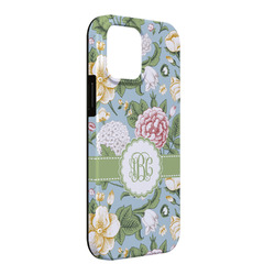 Vintage Floral iPhone Case - Rubber Lined - iPhone 13 Pro Max (Personalized)