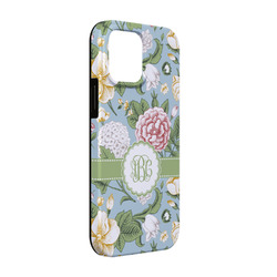 Vintage Floral iPhone Case - Rubber Lined - iPhone 13 Pro (Personalized)
