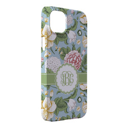 Vintage Floral iPhone Case - Plastic - iPhone 14 Pro Max (Personalized)